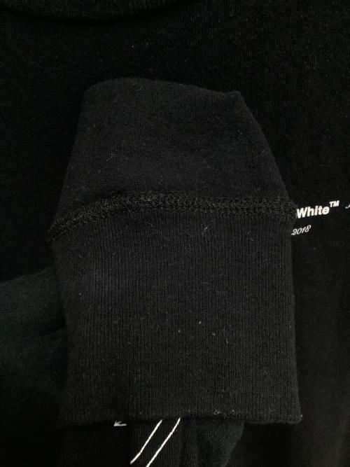 OFFWHITE（オフホワイト）OFFWHITE (オフホワイト) プリントカットソー ブラック サイズ:SIZE XSの古着・服飾アイテム