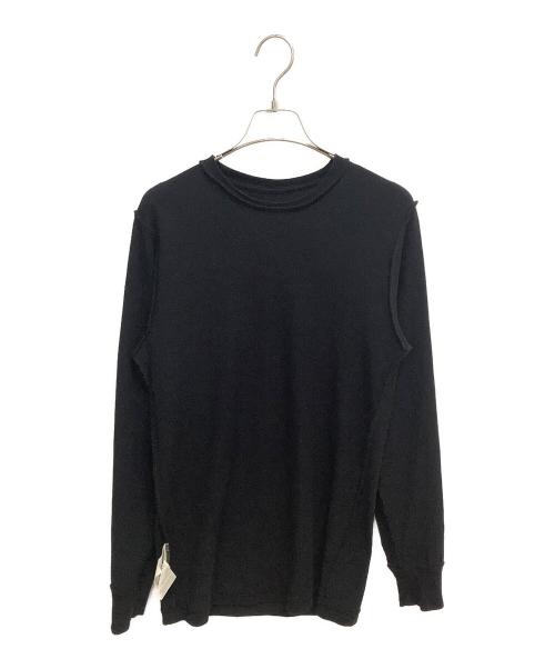 OFFWHITE（オフホワイト）OFFWHITE (オフホワイト) プリントカットソー ブラック サイズ:SIZE XSの古着・服飾アイテム