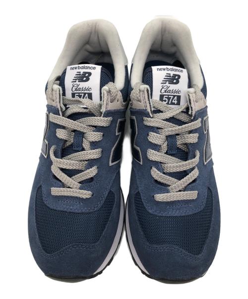 NEW BALANCE（ニューバランス）NEW BALANCE (ニューバランス) ローカットスニーカー ネイビー×グレー サイズ:26cmの古着・服飾アイテム