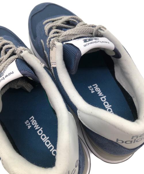 NEW BALANCE（ニューバランス）NEW BALANCE (ニューバランス) ローカットスニーカー ネイビー×グレー サイズ:26cmの古着・服飾アイテム