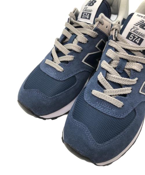 NEW BALANCE（ニューバランス）NEW BALANCE (ニューバランス) ローカットスニーカー ネイビー×グレー サイズ:26cmの古着・服飾アイテム