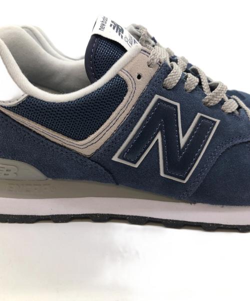 NEW BALANCE（ニューバランス）NEW BALANCE (ニューバランス) ローカットスニーカー ネイビー×グレー サイズ:26cmの古着・服飾アイテム