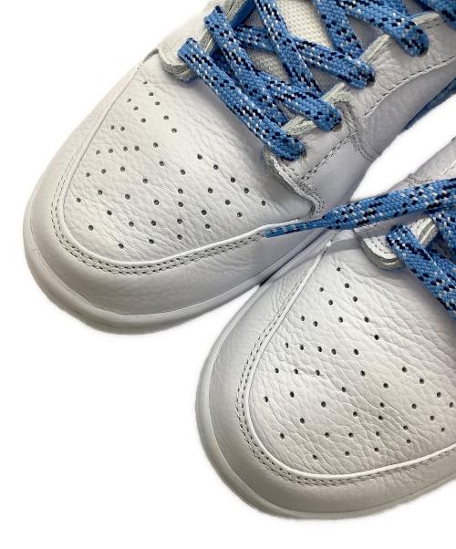 NIKE SB（ナイキエスビー）NIKE SB (ナイキエスビー) Dunk Low Pro Nicole Hause ホワイト×スカイブルー サイズ:SIZE 27.5cmの古着・服飾アイテム