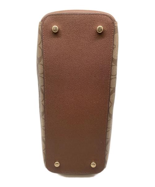 COACH（コーチ）COACH (コーチ) トートバッグ ブラウン×ベージュの古着・服飾アイテム