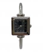 GUCCIグッチ）の古着「バングルウォッチ」｜ブラック