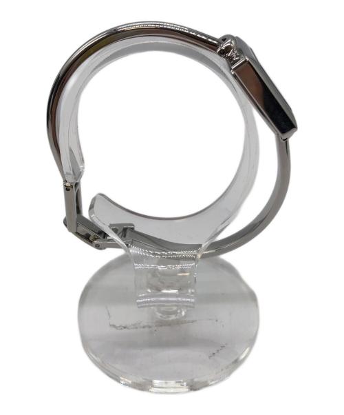 GUCCI（グッチ）GUCCI (グッチ) バングルウォッチ ブラックの古着・服飾アイテム