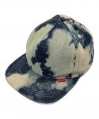 SUPREMEシュプリーム）の古着「タイダイキャップ」｜インディゴ