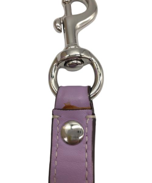 COACH（コーチ）COACH (コーチ) 2WAYバッグ ベージュ×パープルの古着・服飾アイテム