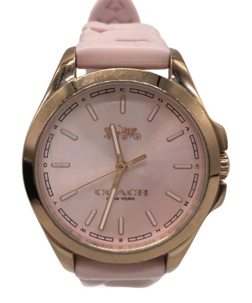 COACH（コーチ）COACH (コーチ) リビー ウォッチ ピンクの古着・服飾アイテム