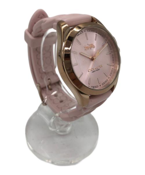 COACH（コーチ）COACH (コーチ) リビー ウォッチ ピンクの古着・服飾アイテム