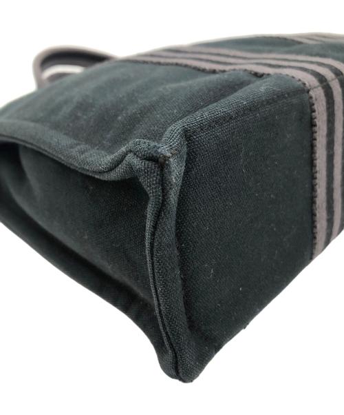 HERMES（エルメス）HERMES (エルメス) フールトゥ トートPM ブラック×グレーの古着・服飾アイテム