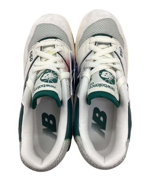 NEW BALANCE（ニューバランス）NEW BALANCE (ニューバランス) スニーカー グリーン×ホワイト サイズ:SIZE 22.5cm 未使用品の古着・服飾アイテム