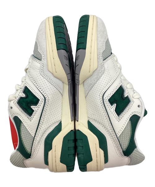 NEW BALANCE（ニューバランス）NEW BALANCE (ニューバランス) スニーカー グリーン×ホワイト サイズ:SIZE 22.5cm 未使用品の古着・服飾アイテム