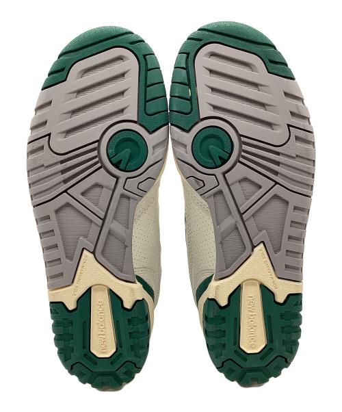 NEW BALANCE（ニューバランス）NEW BALANCE (ニューバランス) スニーカー グリーン×ホワイト サイズ:SIZE 22.5cm 未使用品の古着・服飾アイテム