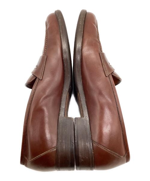 Salvatore Ferragamo（サルヴァトーレ フェラガモ）Salvatore Ferragamo (サルヴァトーレ フェラガモ) コインローファー ブラウン サイズ:SIZE 25cmの古着・服飾アイテム