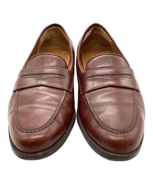 Salvatore Ferragamo（サルヴァトーレ フェラガモ）Salvatore Ferragamo (サルヴァトーレ フェラガモ) コインローファー ブラウン サイズ:SIZE 25cmの古着・服飾アイテム