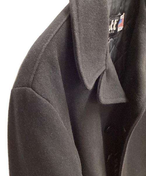 Schott（ショット）Schott (ショット) Pコート ブラック サイズ:SIZE 42の古着・服飾アイテム