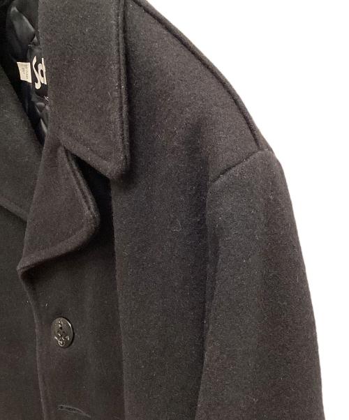 Schott（ショット）Schott (ショット) Pコート ブラック サイズ:SIZE 42の古着・服飾アイテム