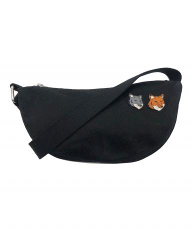 メゾンキツネ　DOUBLE BOLD FOX HEAD BUMBAG 1048008876806391_01_9441w.jpeg
