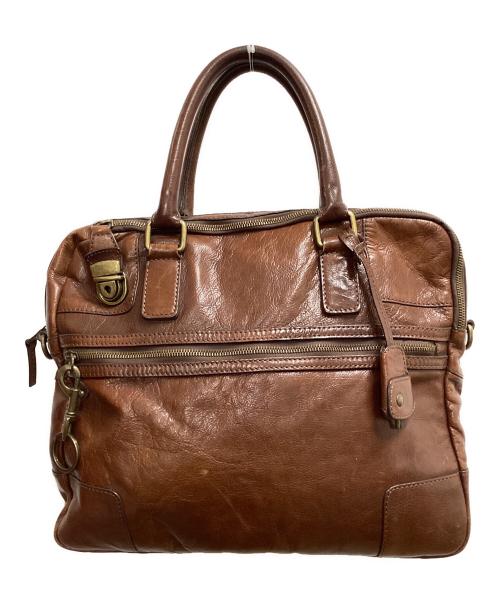 DOLCE & GABBANA（ドルチェ＆ガッバーナ）DOLCE & GABBANA (ドルチェ＆ガッバーナ) ブリーフケース ブラウンの古着・服飾アイテム