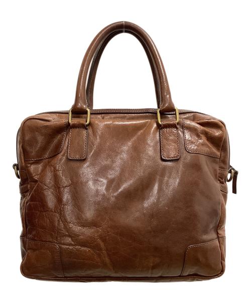 DOLCE & GABBANA（ドルチェ＆ガッバーナ）DOLCE & GABBANA (ドルチェ＆ガッバーナ) ブリーフケース ブラウンの古着・服飾アイテム