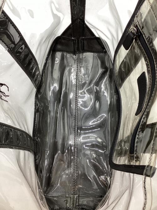 RALPH LAUREN（ラルフローレン）RALPH LAUREN (ラルフローレン) クリアトートバッグ クリア×ブラック 未使用品の古着・服飾アイテム