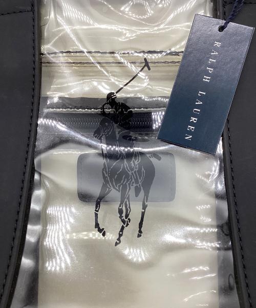 RALPH LAUREN（ラルフローレン）RALPH LAUREN (ラルフローレン) クリアトートバッグ クリア×ブラック 未使用品の古着・服飾アイテム