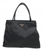 PRADAプラダ）の古着「ナイロンハンドバッグ」｜ブラック