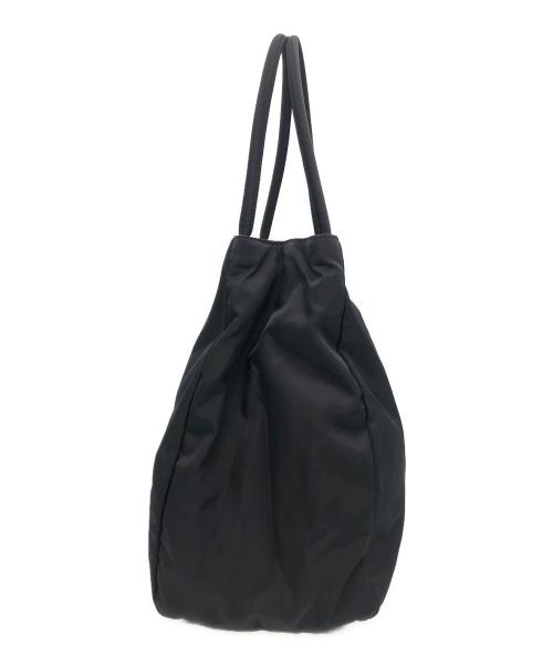 PRADA（プラダ）PRADA (プラダ) ナイロンハンドバッグ ブラックの古着・服飾アイテム