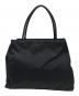 PRADA (プラダ) ナイロンハンドバッグ ブラック：16000円