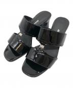 Salvatore Ferragamoサルヴァトーレ フェラガモ）の古着「サンダル」｜ブラック