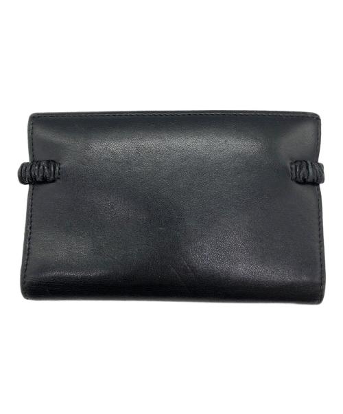 MIU MIU（ミュウミュウ）MIU MIU (ミュウミュウ) 2つ折り財布 ブラックの古着・服飾アイテム