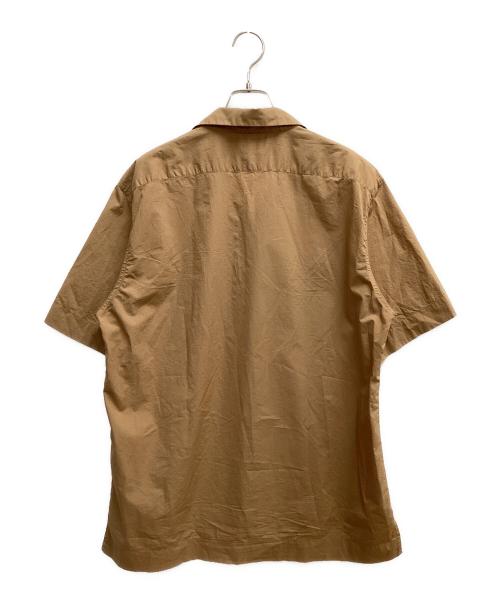 Paul Smith COLLECTION（ポールスミス コレクション）Paul Smith COLLECTION (ポールスミス コレクション) 半袖オープンカラーシャツ ブラウン サイズ:SIZE Lの古着・服飾アイテム