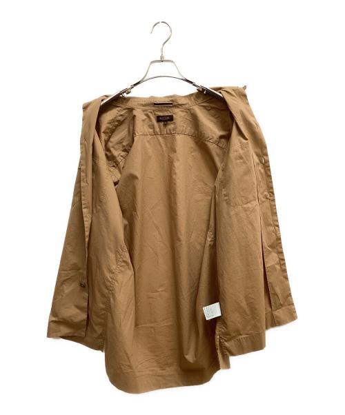 Paul Smith COLLECTION（ポールスミス コレクション）Paul Smith COLLECTION (ポールスミス コレクション) 半袖オープンカラーシャツ ブラウン サイズ:SIZE Lの古着・服飾アイテム