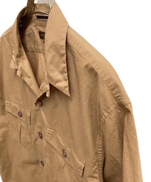 Paul Smith COLLECTION（ポールスミス コレクション）Paul Smith COLLECTION (ポールスミス コレクション) 半袖オープンカラーシャツ ブラウン サイズ:SIZE Lの古着・服飾アイテム
