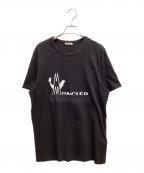 MONCLERモンクレール）の古着「ロゴカットソー」｜ブラック