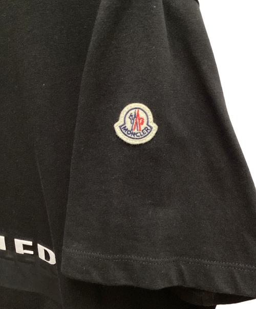 MONCLER（モンクレール）MONCLER (モンクレール) ロゴカットソー ブラック サイズ:SIZE Lの古着・服飾アイテム