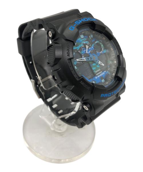 CASIO（カシオ）CASIO (カシオ) G-SHOCK ブラック×ブルーの古着・服飾アイテム