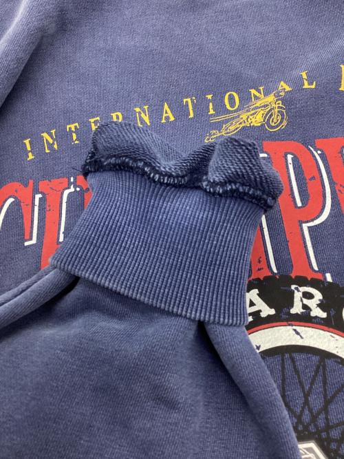 X-LARGE（エクストララージ）X-LARGE (エクストララージ) プリントスウェット パープル サイズ:SIZE XLの古着・服飾アイテム