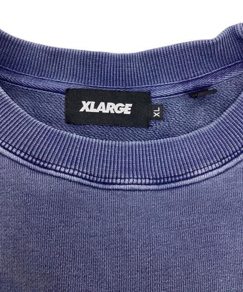 X-LARGE（エクストララージ）X-LARGE (エクストララージ) プリントスウェット パープル サイズ:SIZE XLの古着・服飾アイテム