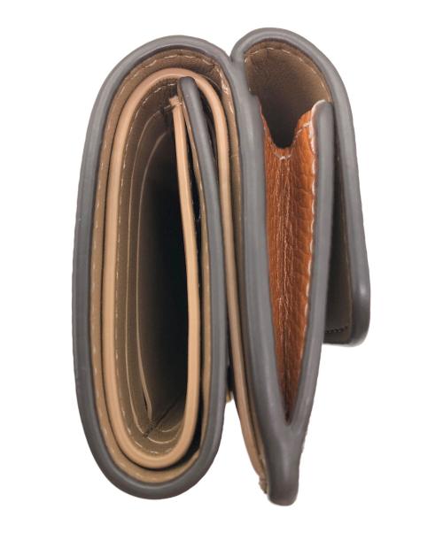 COACH（コーチ）COACH (コーチ) エッセンシャルミニトライフォールドウォレット・ホースアンドキャリッジプリント ブラウンの古着・服飾アイテム