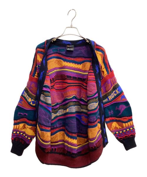 Emaroo（エマルー）Emaroo (エマルー) 3Dニットカーディガン マルチカラー サイズ:SIZE 10の古着・服飾アイテム