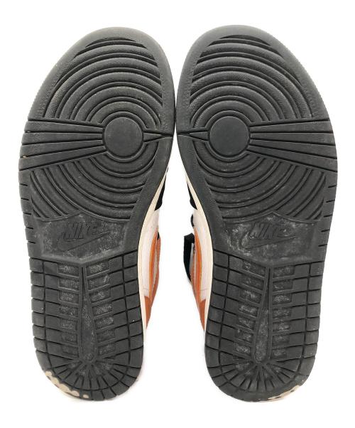 NIKE（ナイキ）NIKE (ナイキ) AIR JORDAN 1 MID（エアジョーダン1 ミッド） オレンジ×ブラック サイズ:SIZE 25.5cmの古着・服飾アイテム