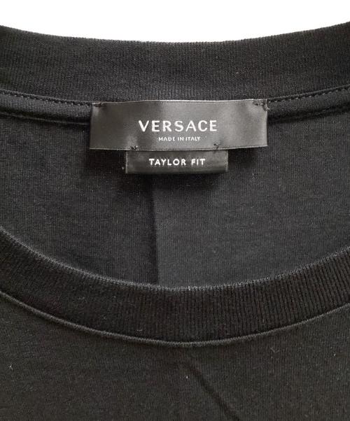 VERSACE（ヴェルサーチェ）VERSACE (ヴェルサーチェ) 半袖カットソー ブラック サイズ:SIZE Lの古着・服飾アイテム