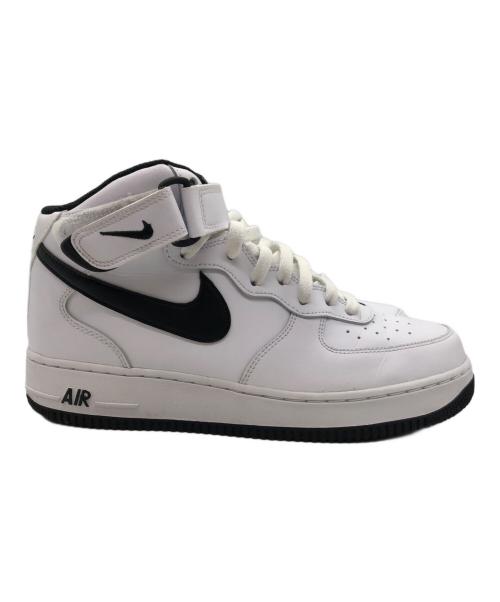 NIKE（ナイキ）NIKE (ナイキ) AIR FORCE1 MID ホワイト×ブラック サイズ:27cmの古着・服飾アイテム