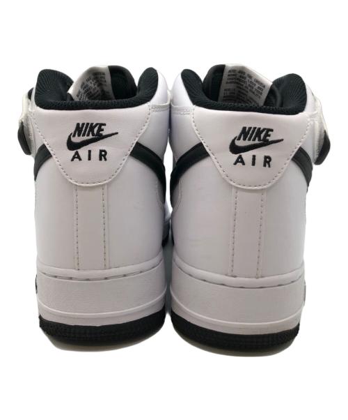 NIKE（ナイキ）NIKE (ナイキ) AIR FORCE1 MID ホワイト×ブラック サイズ:27cmの古着・服飾アイテム