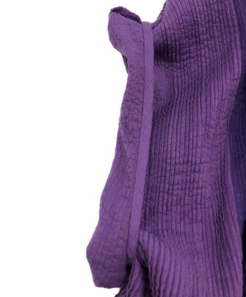 maison de soil（メゾンドソイル）maison de soil (メゾンドソイル) ブラウスワンピース パープル サイズ:SIZE Sの古着・服飾アイテム