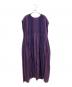 maison de soil (メゾンドソイル) ブラウスワンピース パープル サイズ:SIZE S：12000円