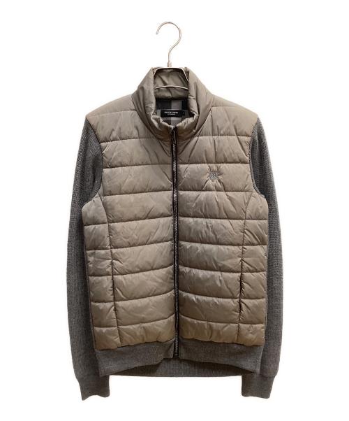 BLACK LABEL CRESTBRIDGE（ブラックレーベル クレストブリッジ）BLACK LABEL CRESTBRIDGE (ブラックレーベル クレストブリッジ) ニットジャケット グレー サイズ:SIZE Mの古着・服飾アイテム