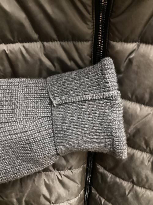 BLACK LABEL CRESTBRIDGE（ブラックレーベル クレストブリッジ）BLACK LABEL CRESTBRIDGE (ブラックレーベル クレストブリッジ) ニットジャケット グレー サイズ:SIZE Mの古着・服飾アイテム